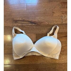 Warners Beige Wireless RN1141T 38DD Ribbed